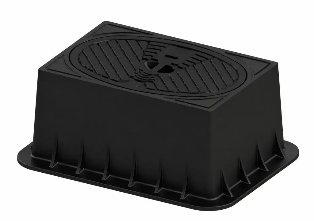 [AVBIREGARD-PA-NOIR] Regard pour BI en polyamide - couvercle noir en fonte