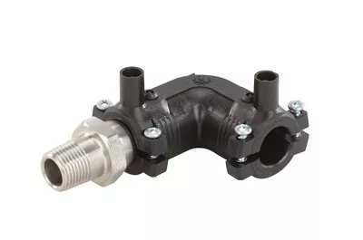[GFESCOU9020-12MIN] Coude 90° de transition ES GF inox fileté mâle PE100 SDR11 PN16 (20mm x 1/2")