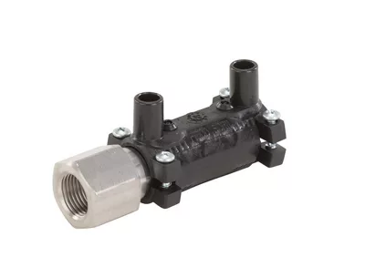 [GFESMAN20-12FIN] Manchon de transition ES GF inox fileté femelle PE100 SDR11 PN16 (20mm x 1/2")