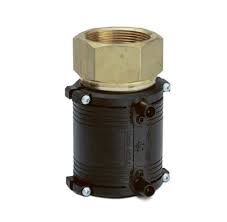 [GFESMAN32-1FLA] Electrofusion GF Messing Übergangsmuffe Innengewinde PE100 SDR11 PN16 (32mm x 1")