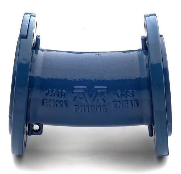 [AVCOU2260] Coude en fonte 22° à brides mobiles (DN60)