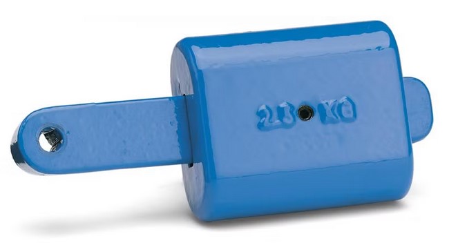 Lever and counterweight for AVK swing check valve