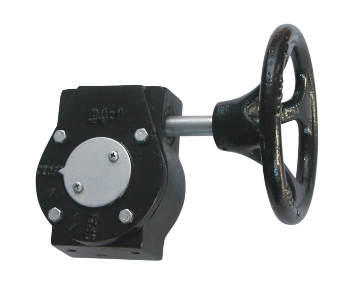 Gearbox and handwheel for Sferaco butterfly valve