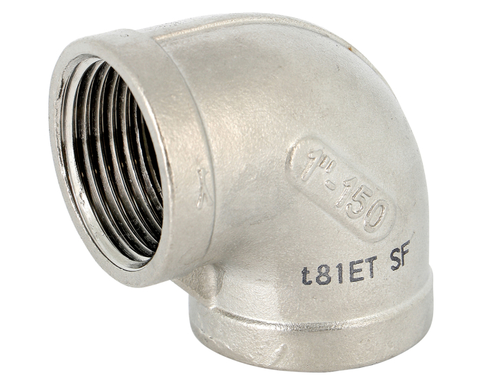 Coude 90° inox BSP Femelle-Femelle CF8M PN20
