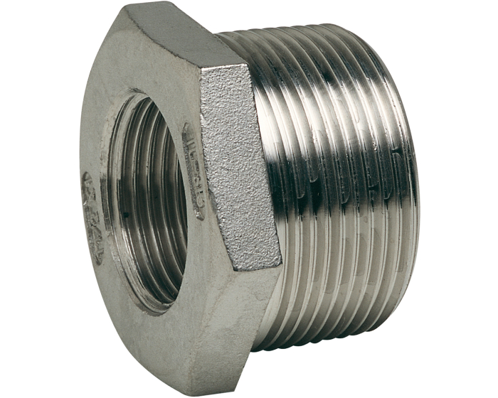 Réduction mâle-femelle inox BSP CF8M PN20