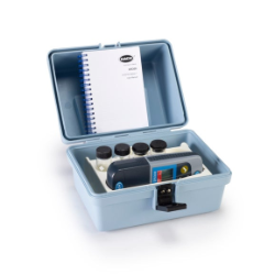 [COLORIMETREDR300] Hach DR300 Taschenkolorimeter met Etui. 0,02–2 mg/l Cl2. Freies en Gesamtchloor.