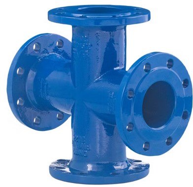 Croix en fonte à brides fixes