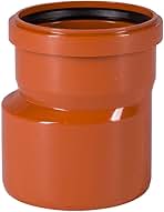 [PVERED125-110MF] Réduction mâle-femelle PVC évacuation BENOR (125 x 110mm)
