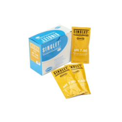 [POCKETPRO-TAMPONPH7] Tampon de pH à usage unique Singlet, pH de 7,00, paquet de 20