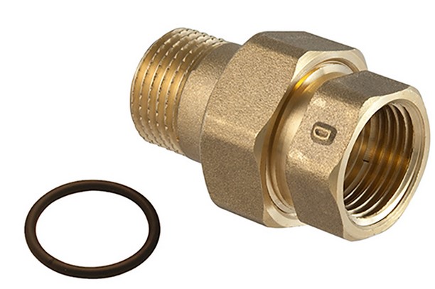 [LAUNI12MF] Raccord union en laiton mâle-femelle (1/2")