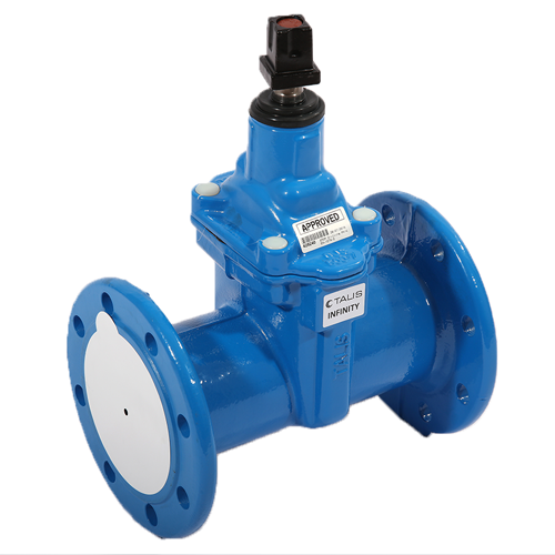 Bayard EPDM F5 long version flanged gate valve with bare shaft