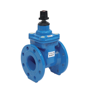 Bayard EPDM F4 short version flanged gate valve with bare shaft