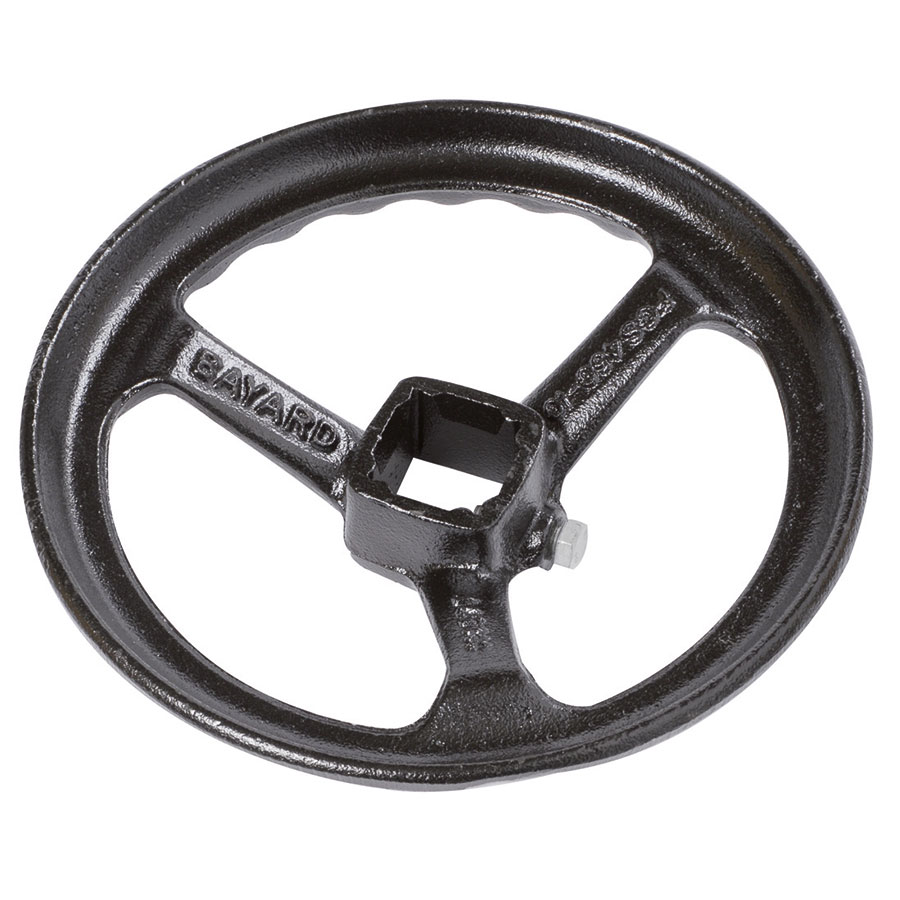 Bayard handwheel for gate valve