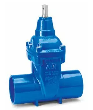AVK Spigot ends gate Valve - Cast Iron/Epoxy Ends