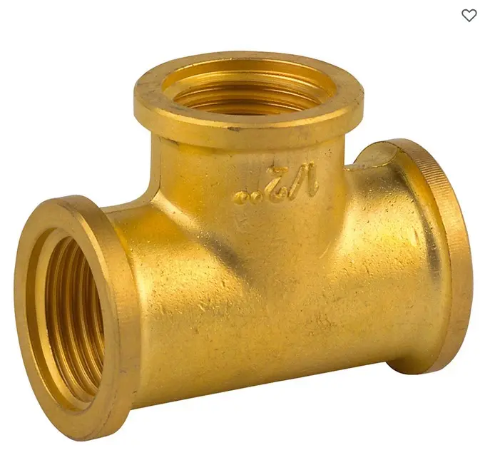 [LAT14] Brass tee (1/4")