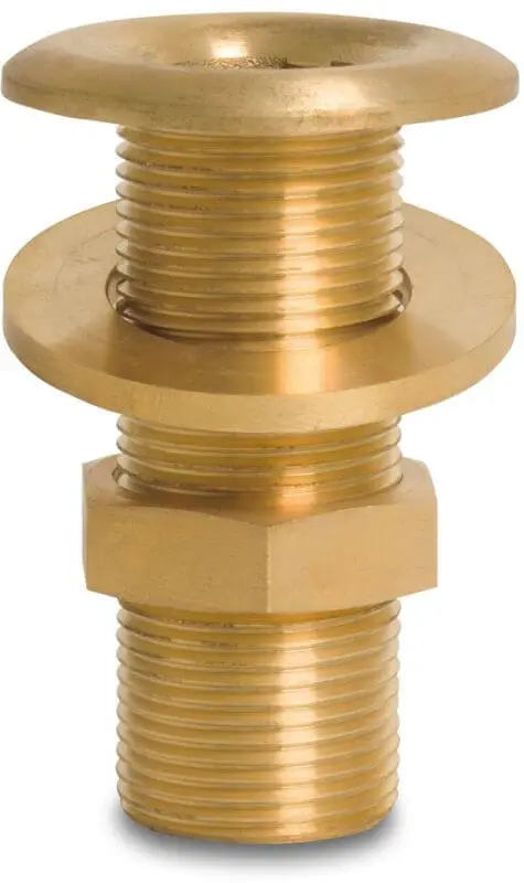 [LATRA14] 40bar male brass bulkhead fitting (1/4")