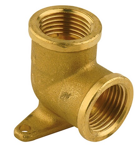 [LACUL12] Female-female brass wall connection (1/2")