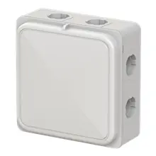 [BOITEDERIVATION] Junction box 6mm 110x100x49mm IP66 9 entries