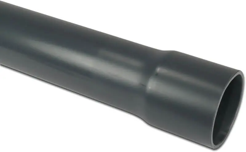 Tuyau PVC-U gris à coller 16bar