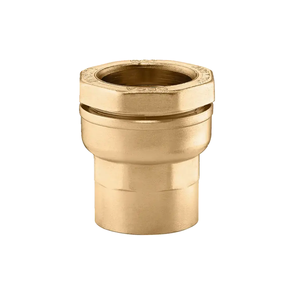 [DECA20-12F] DECA Caleffi Außenklemmverschraubung BSP Binnenwinde voor polyethyleenrohr (20mm x 1/2")