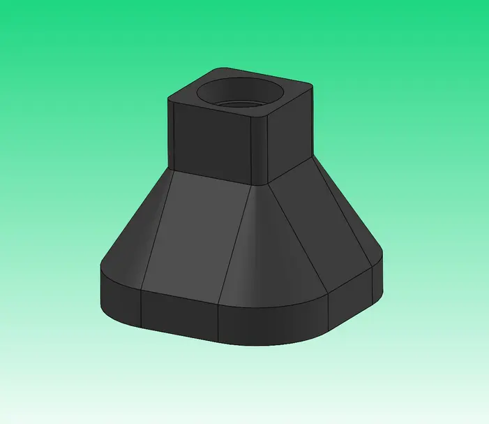 Ecological surface box made of recycled plastic with cast iron cover for gate valve