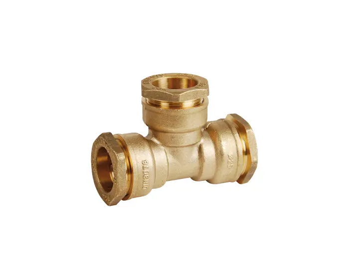 [SFT20] Sferaco Brass Compression Tee (20mm)
