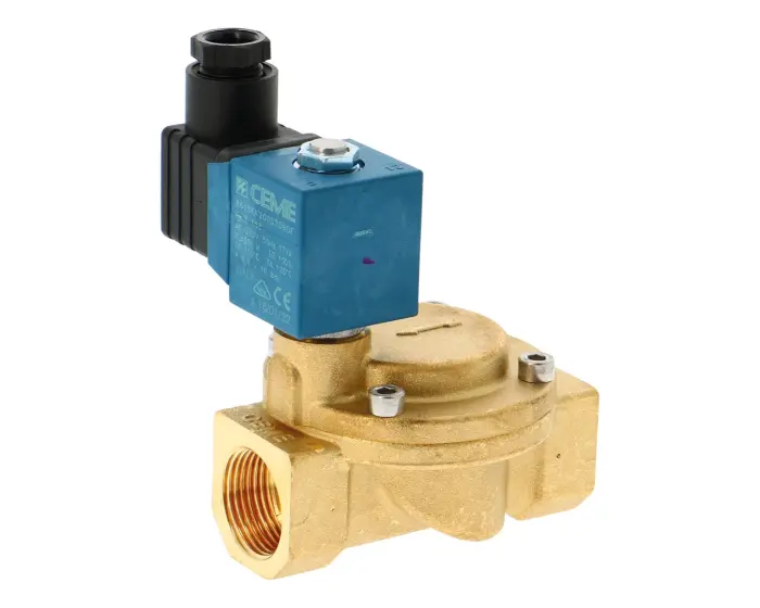 [EVINO12-230AC-EPDM] Electrovanne NO, action indirecte (ΔPmin: 0.3bar) (EPDM (ACS), 230V AC, 1/2")