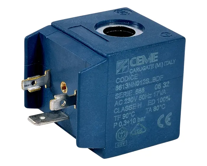[EVINC-12DC-BOBINE] Bobine B6 pour électrovanne indirecte NC (12V DC)