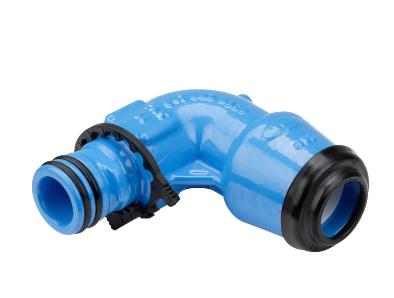 Coude 90° Hawle ISO ZAK 6465 ZAK x Emboitement PE