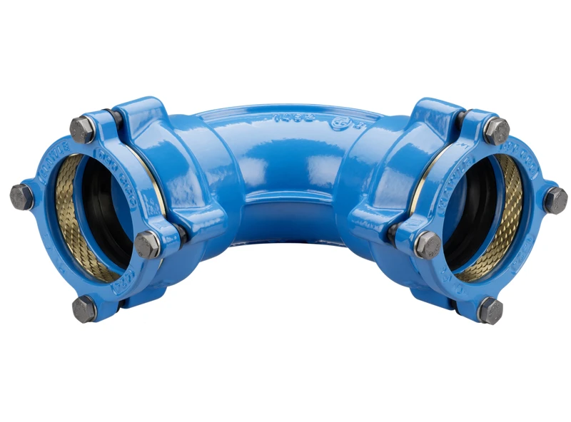 [HAS2COU9063] 90° self-restrained elbows Hawle 8535 System 2000 for PE/PVC pipes (63mm)