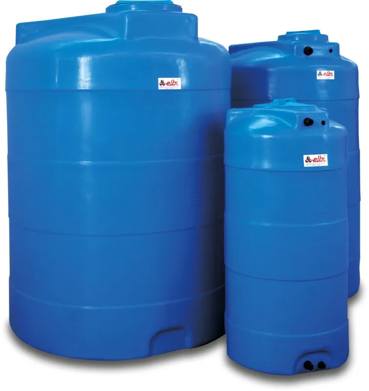 [CV300] Bovengrondse LDPE-tank Elbi CV verticaal – Drinkwater (300l)