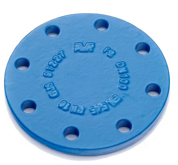 Cast iron blind flange