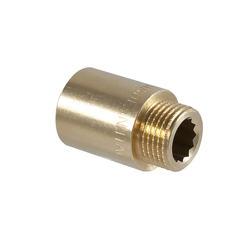 [LAALL12.10] Allonge mâle-femelle laiton (1/2", 10mm)