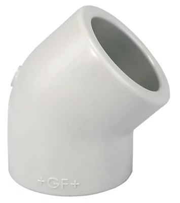 [GFPPEMBCOU4516] Coude 45° PP-H – soudure à l’emboîture – Georg Fischer PROGEF (16mm)