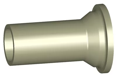 Long union end SDR11 – PP-H – for 546 PRO ball valve – Georg Fischer PROGEF