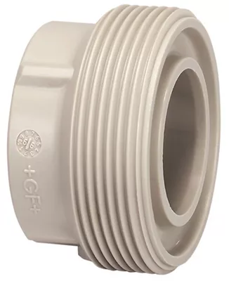 [GFPPUNI-PIECEFILETEE16] Schroefdraaddeel voor unionkoppeling – PP-H moflas – Georg Fischer PROGEF (16mm)