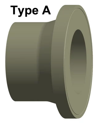 [GFPPLICOL20] Collet PP-H – adaptateur à bride – bout lisse – Georg Fischer PROGEF (20mm)