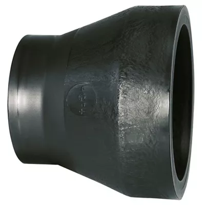 [GFPELICRED25-20] Réduction à bouts lisses courts PE100 SDR11 – soudure bout à bout – Georg Fischer ecoFIT (25 x 20mm)