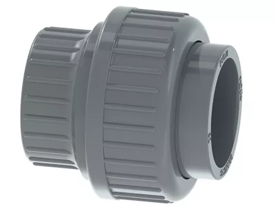 Raccord union PVC-U à coller – Georg Fischer (12mm, FKM)