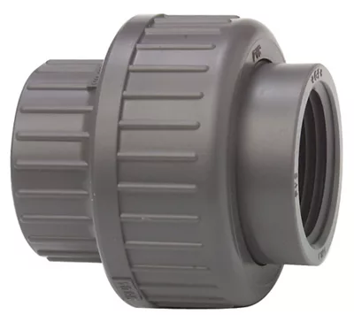 [GFPVPUNI14] Raccord union PVC-U BSP Femelle x BSP Femelle – PN10 - Georg Fischer (1/4")