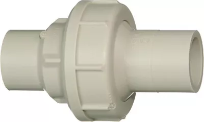 [GFPPLIUNI20FKM] PP-H Verschraubung mit glatten Enden – Georg Fischer PROGEF (20mm, FKM)