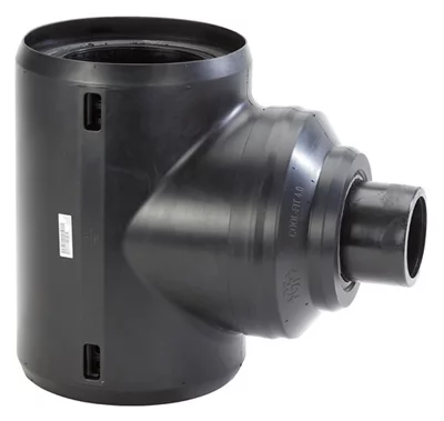 [GFCF4T75-63] COOL-FIT 4.0 insulated electrofusion reducing tee, Georg Fischer (75/140 x 63/125mm)