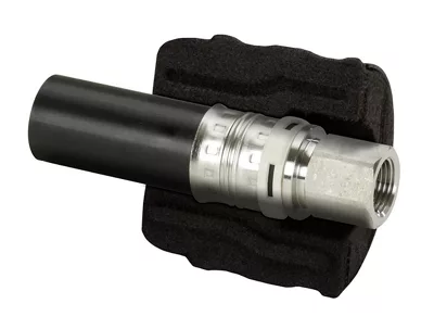 [GFCF4RAC32-12FIN-ECROUFIXE] Transition isolée bout lisse PE100 SDR11 x BSP femelle inox COOL-FIT 4.0 – Georg Fischer (32/90mm x 1/2")