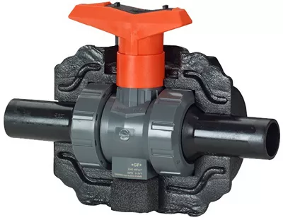 Vanne à bille type 546 isolée à bouts lisses SDR11 COOL-FIT 4.0  – Georg Fischer