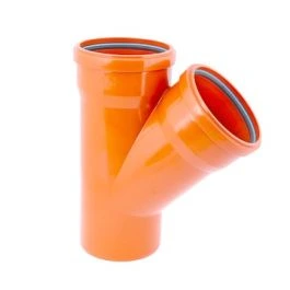 [PPEY110] T 45° MFF  PP évacuation BENOR (110mm)