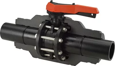 [GFCF4VPT110LEV] Vanne papillon à oreilles taraudées isolée type 567 à bouts lisses SDR11 COOL-FIT 4.0 – Georg Fischer (110mm)