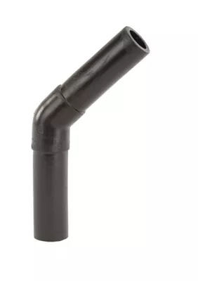 Coude 45° à bouts lisses longs PE100 SDR11 PN16 - Georg Fischer ELGEF