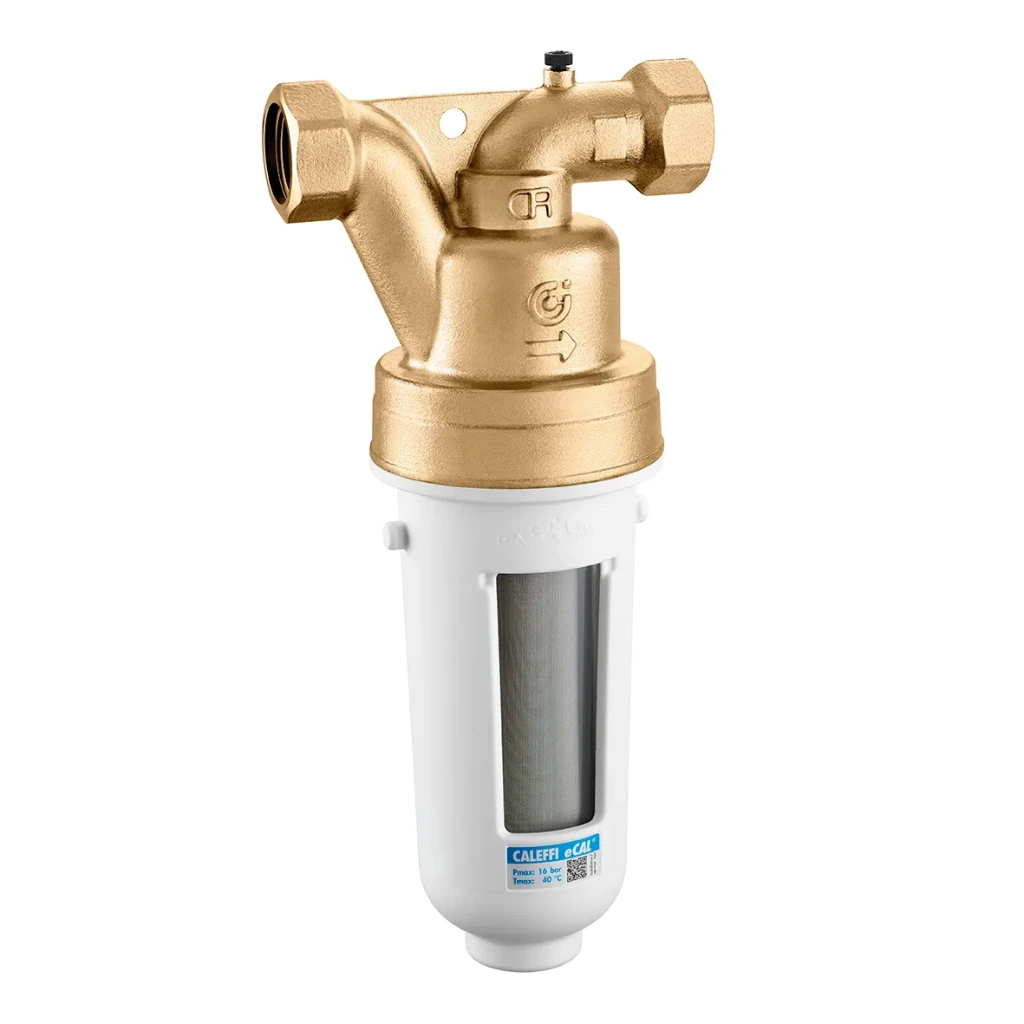 CALEFFI eCAL®, Dispositif anticalcaire électrolytique avec filtre et aimant