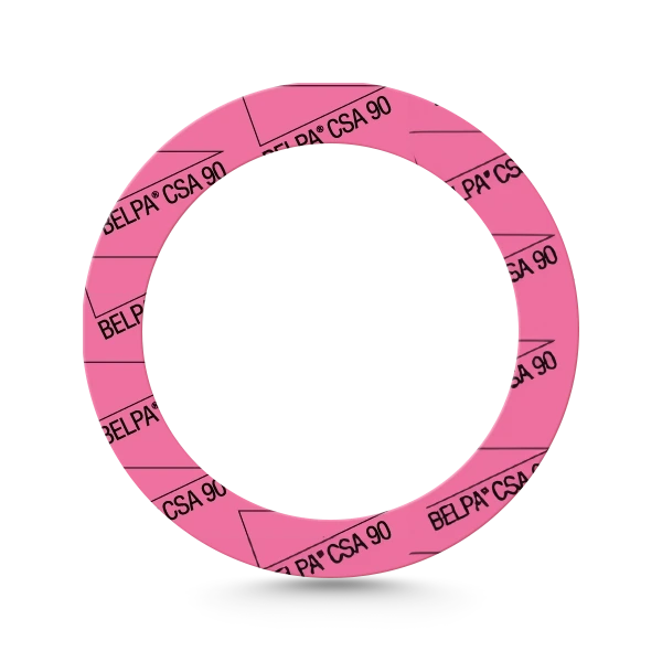 [JOINTROSE40] Joint rond fibre rose Belpa CSA90 WRAS (DN40 : 49x92mm)