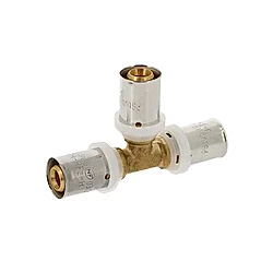 [PEXST16] PEX à sertir (TH/U) Té (16mm)